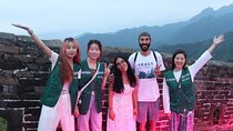 Sunset Glow at Mutianyu Great Wall Night Bus Tour with Ticket