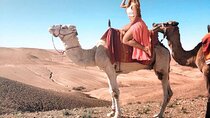 Atlas Mountain, home made lunch & camel ride in Agafay Desert