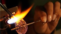 Glass Melting and Shaping with Flame with the Senior Glass Master