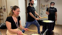 Shinjuku Private Japanese Drum Experience with Dinner