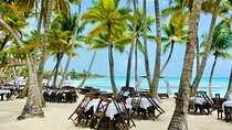 Saona Island Full Day Tour with Buffet Lunch, Paella, & Open Bar