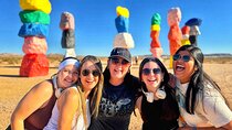 Hoover Dam Walk-On-Top Tour w/ Seven Magic Mountains & Vegas Sign