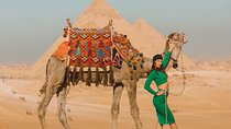 Giza pyramids, Sphinx,lunch and camel ride from Cairo/Giza hotels