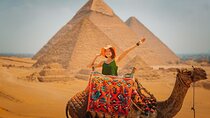 8-Hour Private Tour Giza Pyramids, Egyptian Museum ,Camel & Lunch