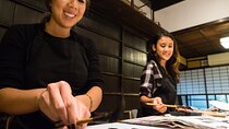 Japanese Calligraphy in a Kyoto Machiya