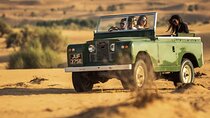 Hot air Balloon With 1957 Vintage Land Rover