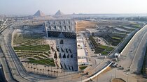 Giza pyramids and The Grand Museum From Cairo Hotels&Airport