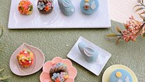 Making Japanese desserts Nerikiri & drinking matcha in Tokyo