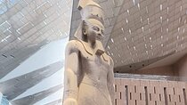 Grand Egyptian Museum, Grand Staircase, New Galleries, and Lunch