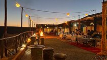 sunset camel ride with dinner show at agafay desert in marrakech