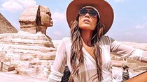 Private Giza pyramids,Sphinx,Lunch,Camel & inside the pyramids