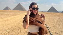 Guided Tour to Giza Pyramids ,Sphinx, Camel & inside the pyramids