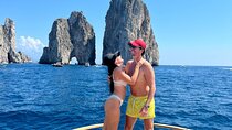 Capri Premium Boat Tour and City Visit Free Bar and Aperitif 