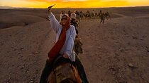 Agafay Golden Sunset and Camel Rides Dinner Show