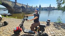 Live guided Electric Trike & e-Scooter Tour of Prague