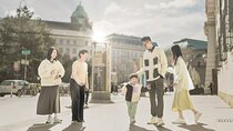 Families sightseeing photo shoot Prague