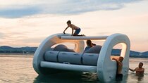 Double Decker Electric Boat Rental on Lake Austin