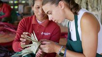 Smok weaving DIY activity from sugar palm leaf