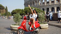 Rome Food Experience by Vespa Scooter Photoshoot