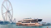 Lotus Mega Yacht Dubai - 3 H Luxury Dinner Cruise +Transfer (VIP)