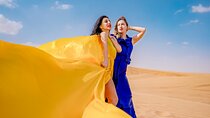 Dubai Flying Gown Photo Session