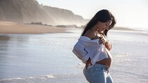 Sunset Photoshoot, Golden Hour at the Beach