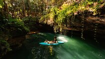 Small Group 3 Waterfall Cenotes Experience 