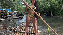 Montego Bay River Rafting and limestone Massage Experience 