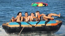 Crazy Sofa Private Water Tubing in Algarve Waves
