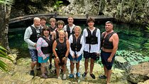 Private Tour to Tulum Site, Mayan EcoPark, Canoeing and Cenotes