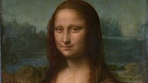 Louvre museum with small group