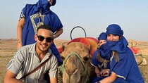 Private Quad Camel Dinner and Pool in Agafay Desert with Mohamed