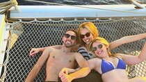 Athens Sunset Catamaran Cruises with Prosecco & Cheese Platter