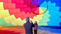 Fly Safely on a Hot Air Balloon over the Teotihuacan valley