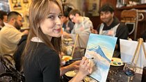 Paint and wine experience: Shibuya enjoying seasonal Japanese culture