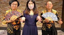 Making traditional Japanese cultural fans in Tokyo