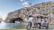 From Malta: Gozo TukTuk Tour with Comino Mini Cruise