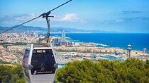  Reserved Entrance to Montjuic Castle with Cable Car in Barcelona