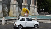Fiat500 Day&Sunset Photoshoot, with a Roman, pickup included