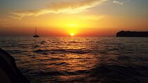 Santorini Morning or Sunset Romance Private Sailing Volcano Tour 