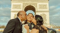 Paris Professional Photoshoot at the Arc de Triomphe