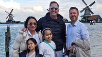 Customized Private Tour in Tesla to Zaandam, Windmills & Volendam