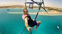 Fly Parasailing to Sky by Speedboat With Transportation- Hurghada