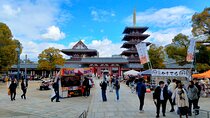Osaka Hidden Gems Tour: Tennoji & Oldest Temple with Audio Guide