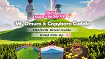 Tokyo-Izu: Volcano, Ocean& Capybara Cuddle with Izu Scenic Train