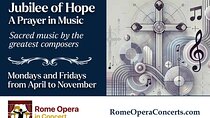 Rome - JUBILEE OF HOPE: A PRAYER IN MUSIC (Concert + Aperitif)