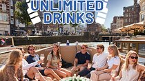 Amsterdam: Canal Booze Cruise with Unlimited Drinks Option