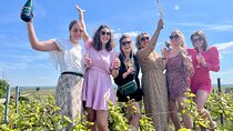 Sabrage and Viticulture and Triple Tasting in the Mountains of Reims