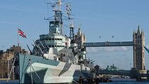 London: HMS Belfast Ticket & South Bank Highlights Audio Tour