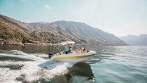 Self drive boats on Como Lake